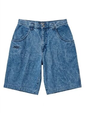 224 Vintage 90s JNCO Jeans Baggy Denim Jorts Acid Wash Size 38